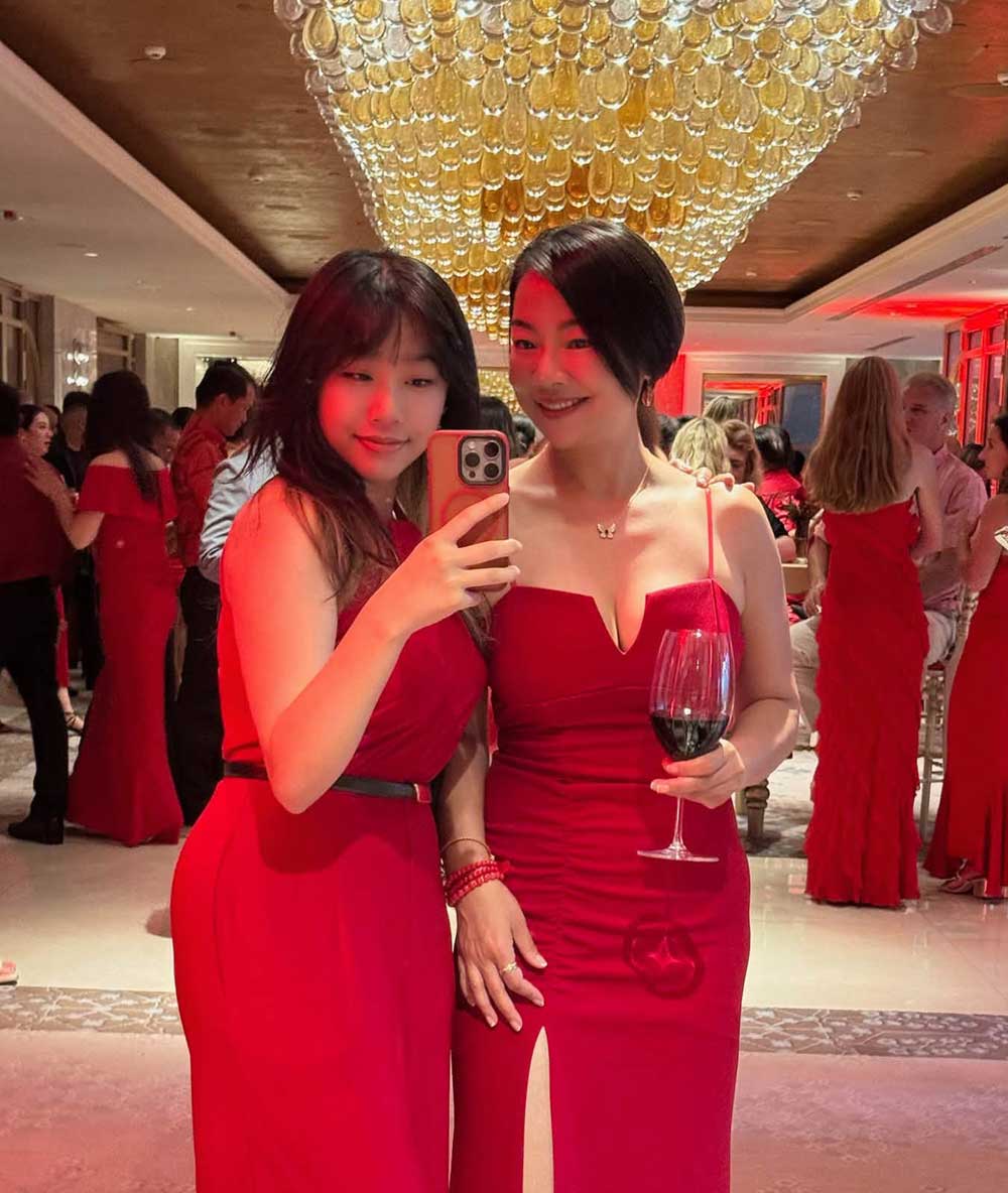 Lily Chen family